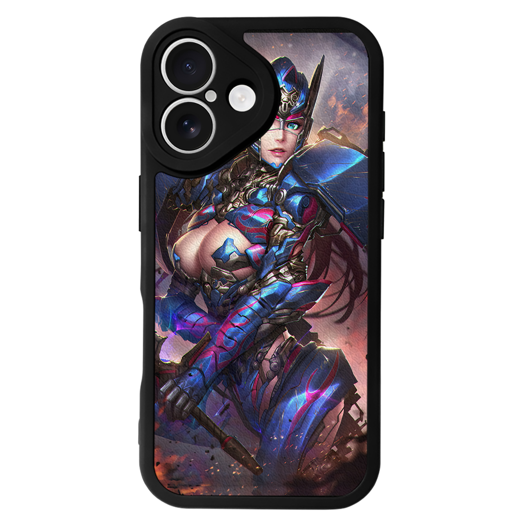 （画像用） Transformers トランスフォーマー 【iPhone 16シリーズ対応】シリコンスマホケース（レザー調） 材質：シリコン